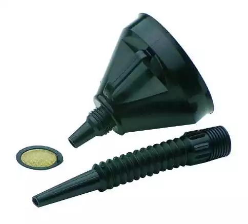 Entonnoir flexible diamètre 140mm avec filtre longueur 390 mm