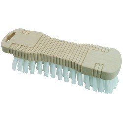 5 Brosses à main blanche Largeur 19cm avec attache
