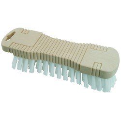 5 Brosses à main blanche Largeur 19cm avec attache