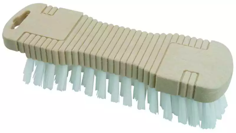 5 Brosses à main blanche Largeur 19cm avec attache