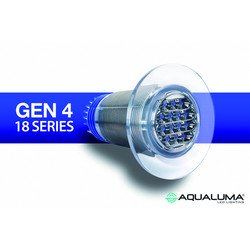 Projecteur sous-marin LED série 18 Gen IV éclairage blanc / bleu
