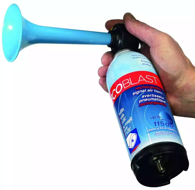 Corne de brume avec 1 pompe Avertisseur pneumatique rechargeable