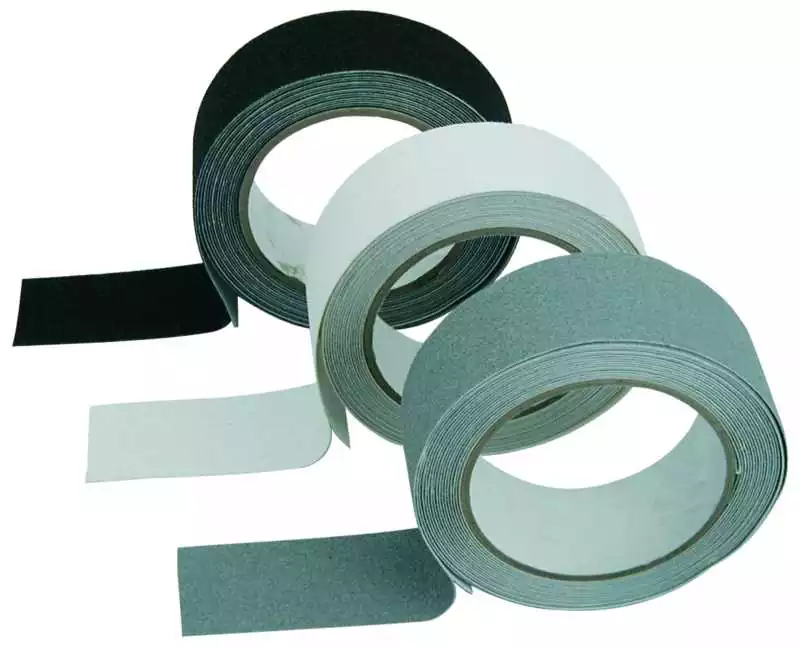 Bande antidérapante auto-adhésive Largeur 40mm Longueur 5m noir 