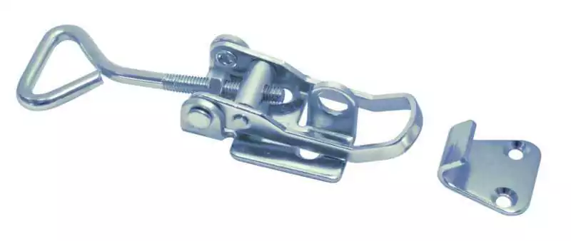 Fermeture sauterelle inox 304 exentrique Longueur 75-90mm