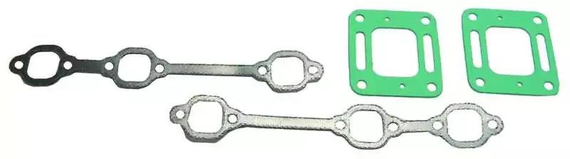 2 Joints de collecteur d'échappement bloc-moteur V6 - GM Volvo 3853412 856116-9 OMC 915025