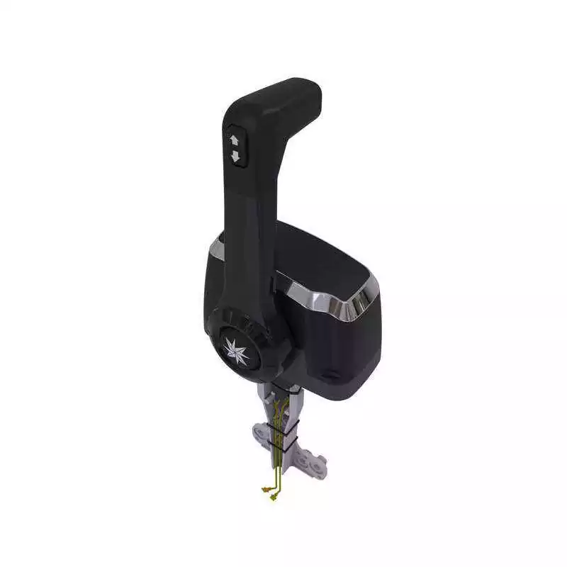 Boitier commande pupitre Boîtier SL3 noir mono levier