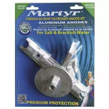 Kit anode aluminium pour Yamaha 60-90cv