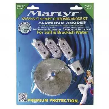 Kit anode alu pour Yamaha 40-60cv