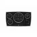 Tableau de bord moteur aluminium type MPA34 24V 4 instruments noir 0-4000 RPM