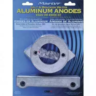 Kit anode alu pour Volvo 280