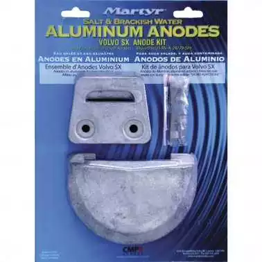 Kit anode alu pour Volvo SX