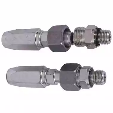 Jeu de raccords droits 1/4" pouces pour tuyau souple diamètre 10 mm