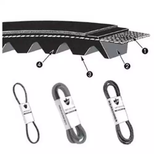 Courroie trapézoïdale 11 x 1220mm moteurs Mercruiser remplace 57-48122Q