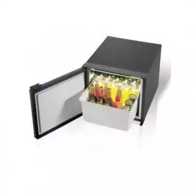 Réfrigérateur encastré C47 47L 12/24V à tiroir façade Noire unité externe