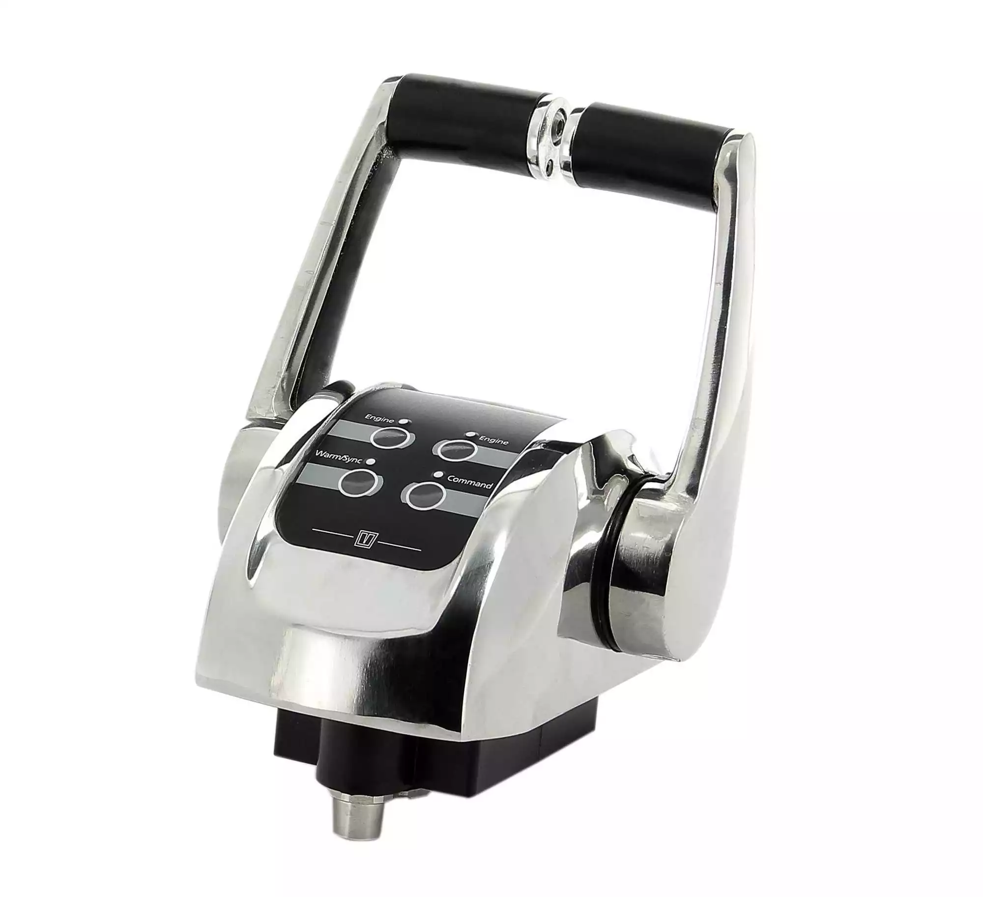 Poignée de commande en acier inoxydable pour 2 moteurs Avec trim Poignée de commande en acier inoxydable pour 2 moteurs Avec trim
