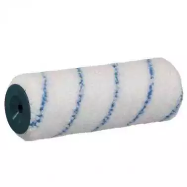 Manchon clip 180mm anti-goutte laine rayé Bleu
