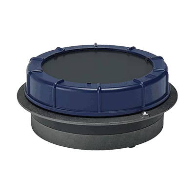 Trappe de visite universelle pour réservoir fuel et eau diamètre 120mm NOIR