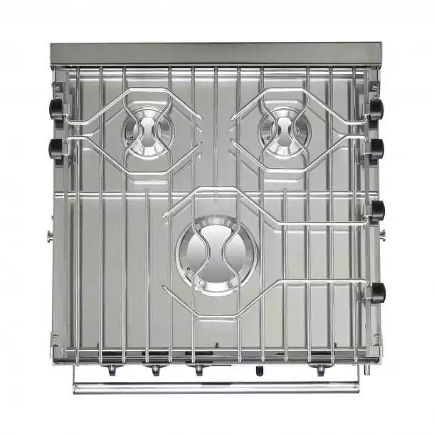 Force 10 gaz 3 feux Four Grill sur cardan Europe Standard508 x 546 x 559mm