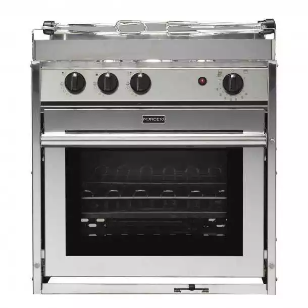 Force 10 gaz 3 feux Four Grill sur cardan Europe Standard508 x 546 x 559mm