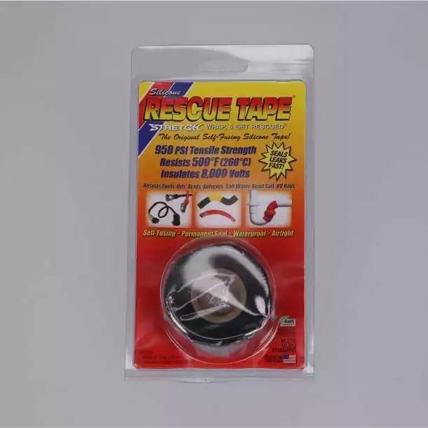 Rouleau silicone noir Largeur 2,55cm épaisseur 0,5mm longueur 3,65m