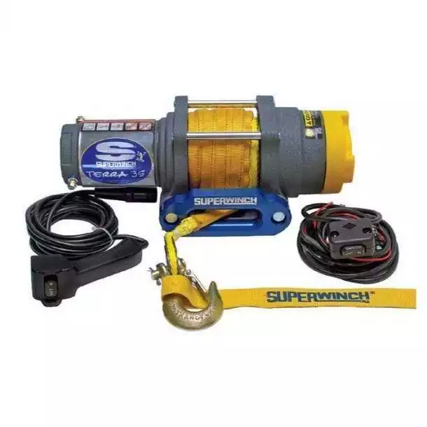 Treuil électrique Terra 35SR 1588kg 12V câble synthétique