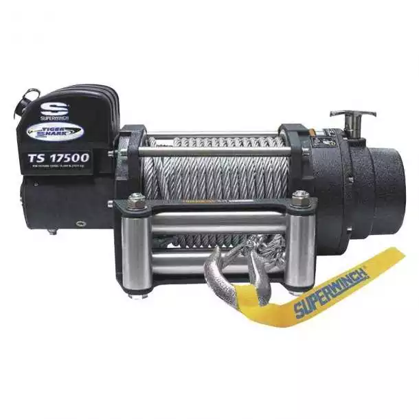 Treuil électrique Tiger Shark 9500 4309kg 12V câble en acier