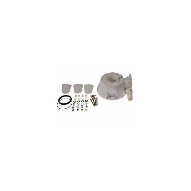 Base plastique pour WC série 37075-37275 ensemble base joints et vis