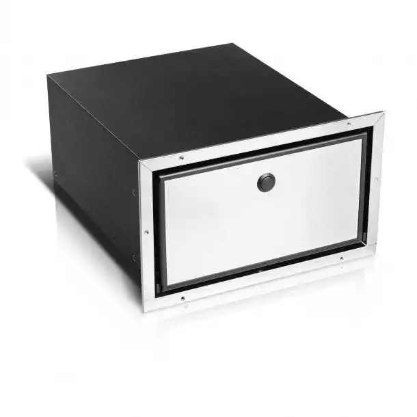 Réfrigérateur portable à tiroir 35L BRK35PX Inox brillant unité externe 12/24V
