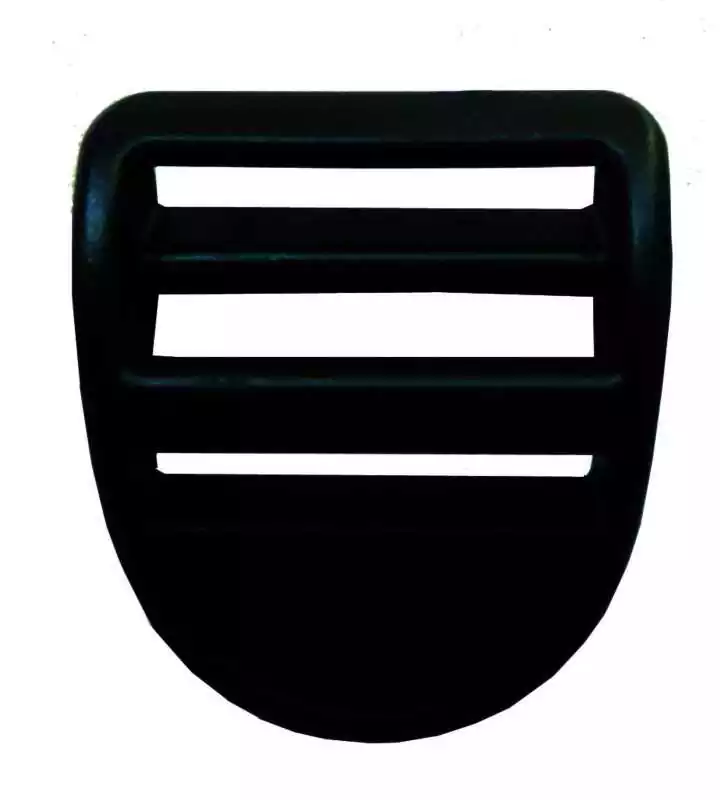2 boucles de réglage nylon pour sangle de 40 mm