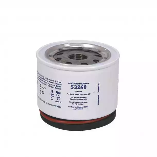 Cartouche S3240 pour filtre 120R 10µ Yamaha Modèle Hors bord sup 100cv séparateur origine YMM-2E114-00-00