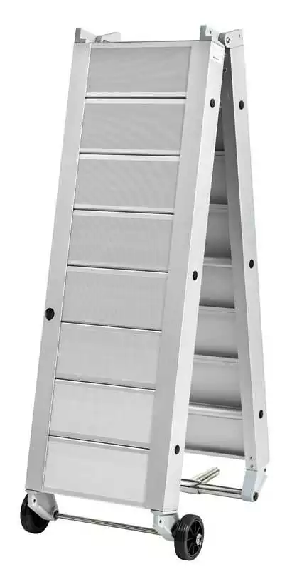 Passerelle pliable 210 cm en alu à montants renforcés