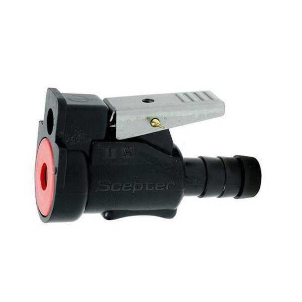 Raccord essence Johnson Evinrude BRP femelle diamètre 9,5mm côté moteur 775641