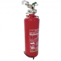Extincteur HFC 227  FIREKILL 3 kg automatique volume de 5,10 m3