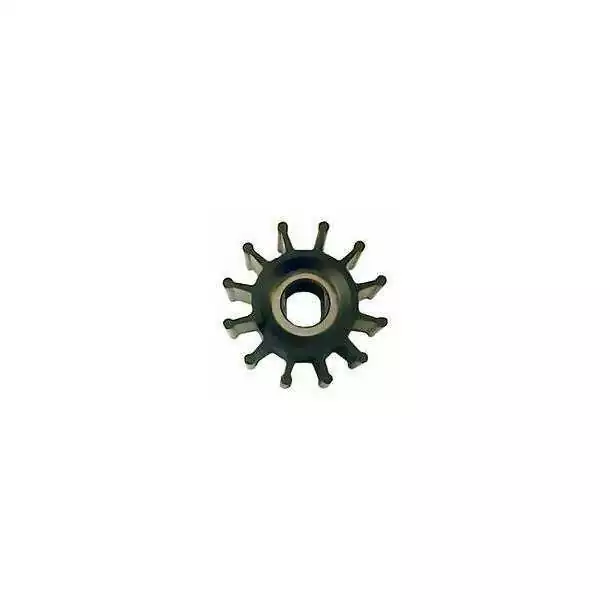 Turbine 040 SP Néoprène 2FL 16mm axe méplat double 12 pales diamètre 57mm