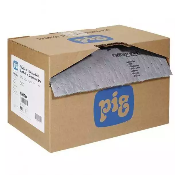 Tapis 4 en 1 universel 41 CM x 24 M absorbant huile graisse et liquides fond de cale embase