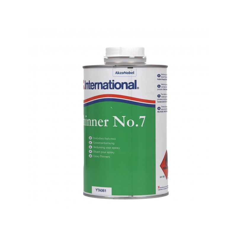 Diluant Thinner N°7 1L ​Diluant nettoyage pour revêtements epoxydiques
