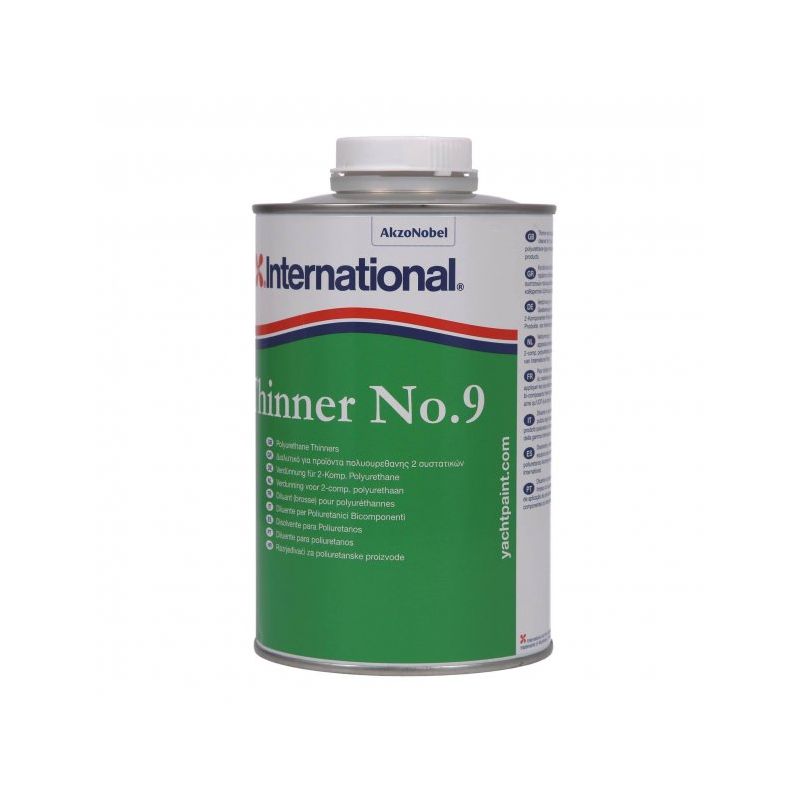 Diluant Thinner N°9 1L ​pour laques et vernis polyuréthane bi-composant