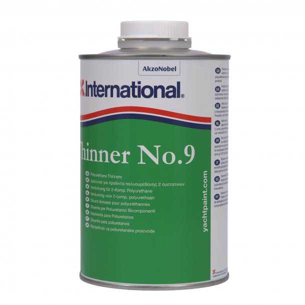 Diluant Thinner N°9 1L ​pour laques et vernis polyuréthane bi-composant