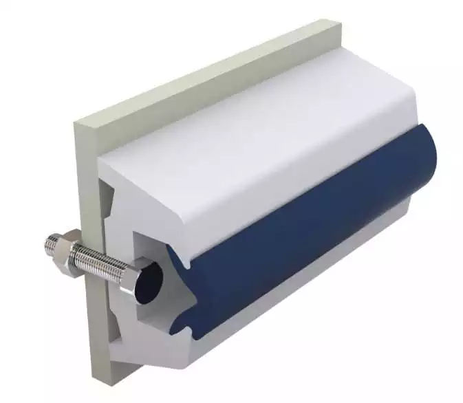 Liston de protection Blanc trap 55 x 34 mm rouleau de 20 m (prix par metre)