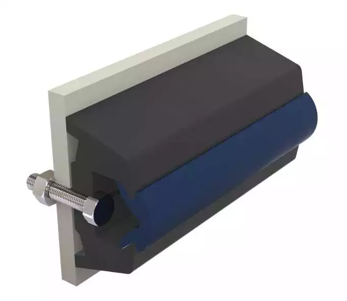 Liston de protection Gris foncé trap 60 x 38 mm rouleau de 30 m (prix par metre)
