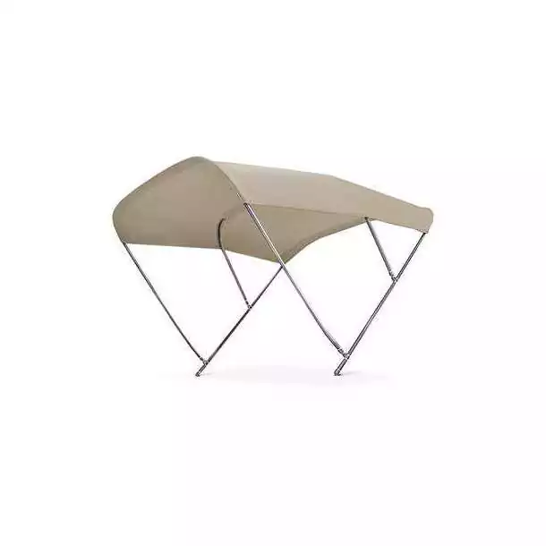 Bimini Inox beige Hauteur 137 cm Longueur 225 cm Largeur 200 cm