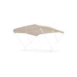 Bimini 3 arceaux Beige Hauteur 110 cm Longueur 175 cm Largeur 170 cm