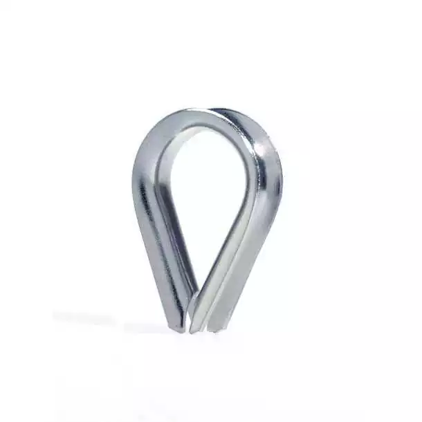 Cosse coeur inox diamètre 12mm 1 pièce