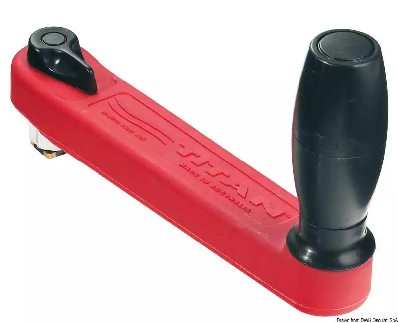 Manivelle de Winch LEWMAR Titan Primary rouge 20cm
