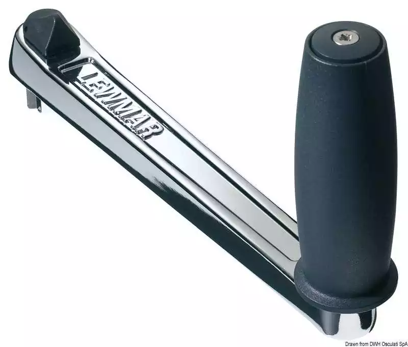 Manivelle de Winch sur roulement LEWMAR bonze chromé 25cm