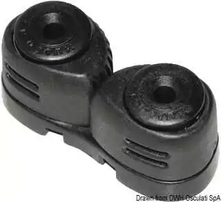 Taquet coinceur pour bouts 4-12mm Entraxe trous 38mm Charge maxi 180kg