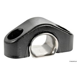 Filoir en nylon noir pour dériveurs renfort inox Trou de 13mm