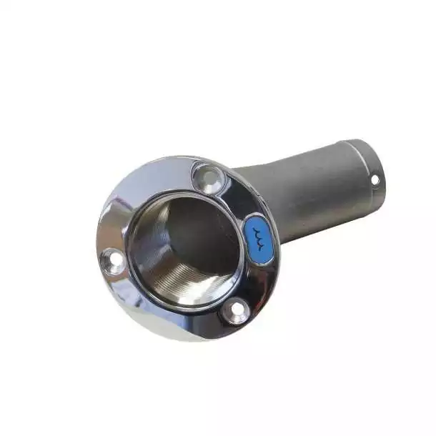 Nables inox Corps de nable diamètre 38 mm coudé 45 degrés