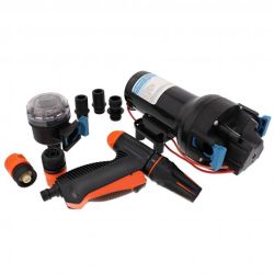 Kit pompe de lavage HotShot 12V débit 22.7 L/mn pression 4.8 bars
