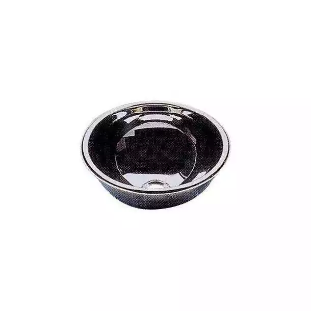 Evier inox poli hémisphérique diamètre 26 X 12cm